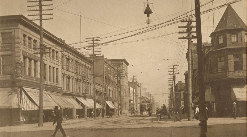 Corner of Hastings and Granville St., Vancouver, 1907 Image: City of Vancouver Archives