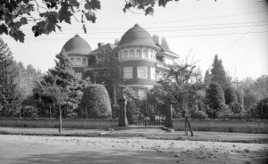 Exterior view of 'Glen Brae', a Shaughnessy Mansion