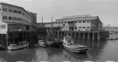 Canadian Fishing Company, New England Fish Company and Grand Trunk Pacific buildings and docks [City of Vancouver Archives PAN N40.2]