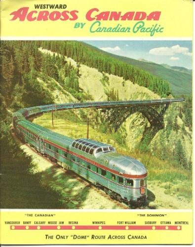 The book, Westward Across Canada, published by Canadian Pacific
[Image: AbeBooks]