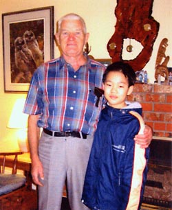 Daichi Ishikawa and survivor Lucien Lessard