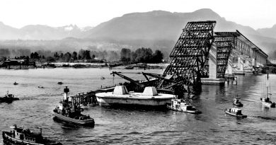 Collapse of the Second Narrows bridge