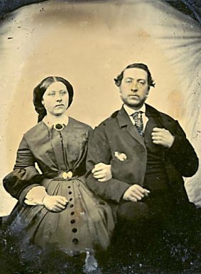 Esther McCleery and brother Fitzgerald McCleery, February 1862

