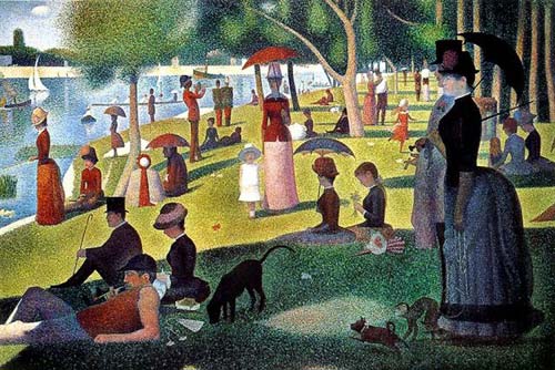 Sunday Afternoon on the Island of Grand Jatte (Georges Seurat)
