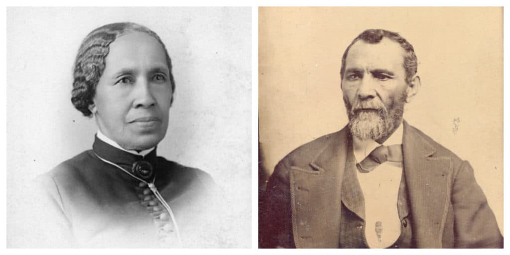 Josephine and Philip Sullivan, immigrants from San Francisco, were among the city's black pioneers, arriving in Vancouver before incorporation. Philip, a piano player, opened a tiny restaurant and general store in the East End. [CVA Port P67.3 and CVA Port P858]